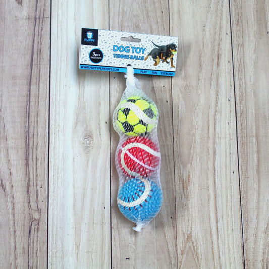 2" Dog Sport Balls - 3pk